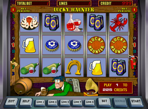 Lucky Haunterお金を得るためにスロットをオンラインでプレイ